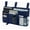 Navy Blue, variant on Manss Bedside Storage Caddy, Hanging Storage Organizer Bag with 8 Pockets for Bunk Dorm Rooms, Hospital Bed Rails, Baby Bed, Camp (Black)