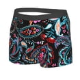 thumbnail image 2 of Daiia Paisley Men's Underwear Boxer Briefs, Cotton Stretch Moisture-Wicking Underwear-X-Large, 2 of 9