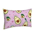 thumbnail image 2 of Balery Different Avocados Bedding Queen Pillow Cases - Envelope Closure - Soft Brushed Microfiber Fabric - Shrinkage and Fade Resistant Pillow Cases-16"x24", 2 of 9
