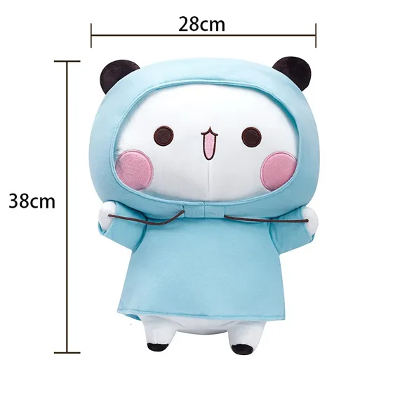 Stuffed Plush Animals Bubu and Dudu Panda Plush cute cartoon panda bear doll Kawaii stuffed soft pillow toy room decoration Children‘s Day gift 230619