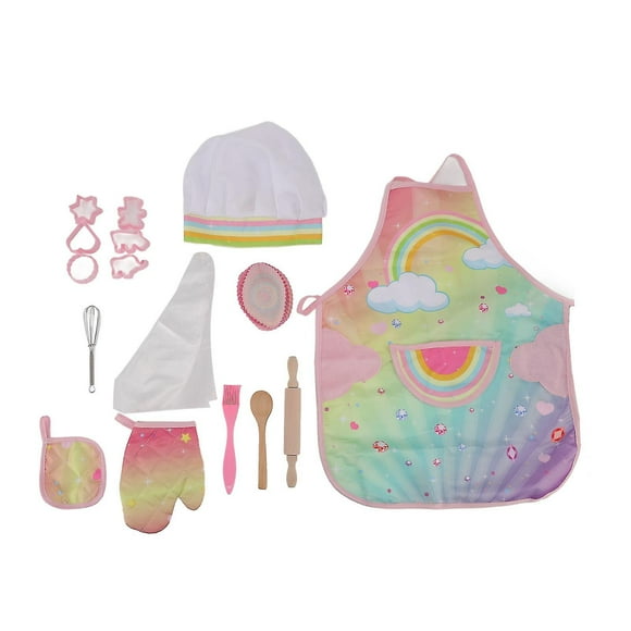 Kids Cooking Toys Simulation Fun Interactive Kids Cooking Baking Gift Set for Kids Over 3 Years Old