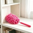 thumbnail image 5 of Microfiber Extendable Hand Duster - Washable Telescopic Pole Car Cleaning Brush, Retractable for High Shelves, Ceiling (Bright Rose Red, 1 Pack), 5 of 5