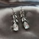 thumbnail image 1 of Xiao Hua Pendientes colgantes de estilo retro, nuevos y únicos, para mujer, estilo étnico bohemio, vintage (plateados)., 1 of 3
