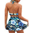 thumbnail image 3 of Tankini Bathing Suits for Women Halter Plus Size Two Piece Swimsuits Sets, 3 of 5