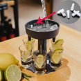 thumbnail image 2 of 6 Shot Glass Dispenser and Holder -Dispenser For Filling Liquids, Shots Dispense, 2 of 6