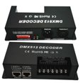 thumbnail image 1 of GIDERWEL 4 Channel DMX Decoder RGBW PWM DMX512 Dimmer Driver RGBW LED Strip Light Controller Input 12V-24V DC, 1 of 4