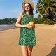 thumbnail image 3 of Fotbe Soccer Vestido de Verano sin Mangas para Mujer – Vestido Midi Línea A, Estilo Camiseta Floral, Vestido Playero Casual y Fluido, 3 of 7