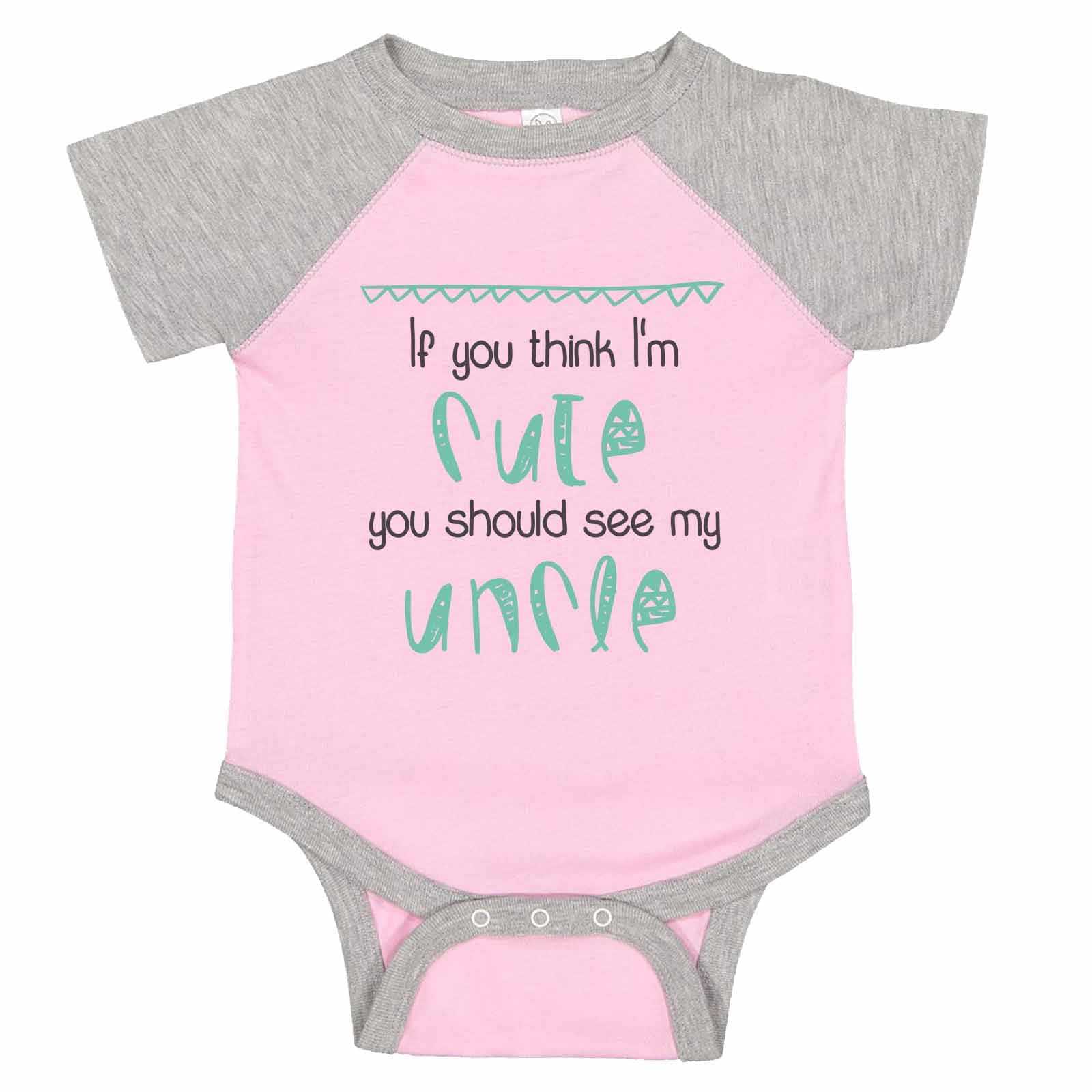 Toddler//Kids Ruffle T-Shirt Im Going to Love Pigs When I Grow Up Just Like My Uncle