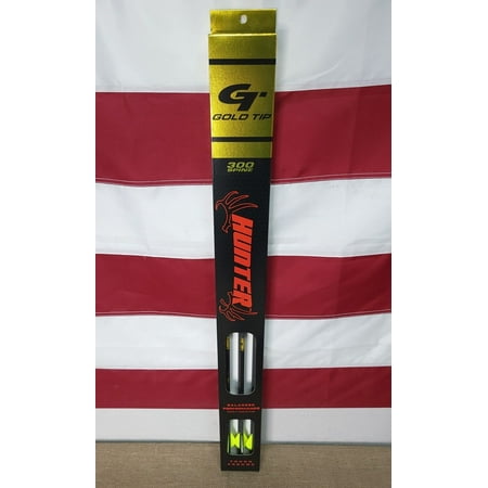 Gold Tip Hunter Arrows 300 Raptor Vanes 6 Pk.