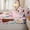 Bear, variant on Erosebridal Kawaii Sloth Zipper Twin Comforter Sets with Fitted Sheet and 2 Pillowcases for Girls, Cute Wildlife Zipper Bedding Set, Pink Reversible