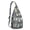 Cactus Print, variant on Cactus Garden Sling - Lush Succulent Arrangement, Lightweight Durable Backpack