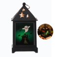 thumbnail image 3 of Lámpara De Linterna De Halloween Luz De Decoración De Halloween Retro Luz De Vela Sin Llama Luz Colgante Alimentada Por Batería Para El Hogar Jardín Fiesta Paisaje Mercado Castillo / Calabaza Speravity HA026596-01, 3 of 7