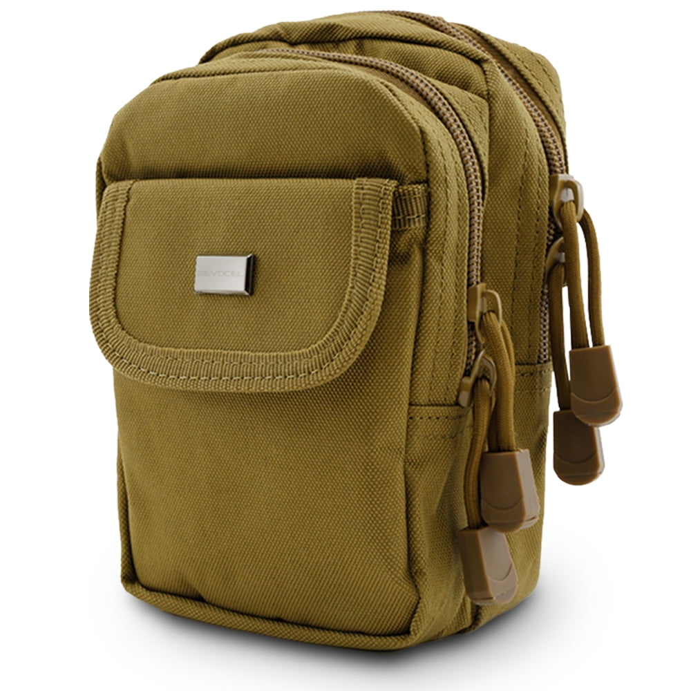 Tactical Molle Pouch Belt Waist Pack Bag Military Waist Fanny Pack Phone Pocket~ 