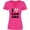 Hot Pink, variant on Inktastic I Love Canada Heart with Maple Leaf Women's V-Neck T-Shirt