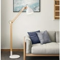 thumbnail image 4 of Warm Personality Creative Vertical Long Arm Folding Sofa Floor Lamp with Light Source, 4 of 10