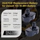 thumbnail image 3 of Replacement For Dewalt 18v Xrp Battery Nimh 5.0ah Compatible With Dc9099 Dw9095 Etc,2pack, 3 of 5