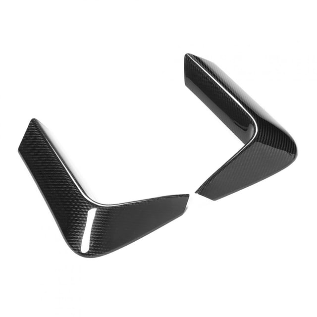 Rear Splitters Rear Wrap Angle Rear Diffuser Rear Apron Flaps Rear Lip Wrap Angle Carbon Fiber Rear Bumper Spoiler Trims Corner Anti Crash Cornerite Valance Flaps Fits For F80 M3