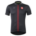 thumbnail image 1 of TFixol Camiseta de ciclismo de secado rápido de manga corta para hombre para correr y fitness, 1 of 8
