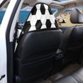thumbnail image 5 of Chririnla Waterproof Terry Cloth Car Seat Cover with Soccer Music Notes, Lightweight Microfiber Seat Cover for Van Truck and Regular Cars, 5 of 7