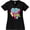 AB-Black, variant on Inktastic Vibrant Colors 80s Girl Women's Plus Size V-Neck T-Shirt