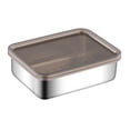 thumbnail image 3 of Contenant de Rangement pour Aliments en Métal, Contenants de Préparation de Repas pour le Bureau, le Travail, le Camping, 3 of 8