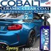 CERAMIC CAR COATING "HIGH GLOSS" TRUE NANO 9H CAR COATING QUARTZ PROTECTION "Cobalt 9h" Ceramic Clear Coat Spray 2oz/60ml Ceramic Car Coating Professional Paint Protection