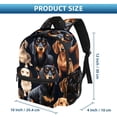 thumbnail image 2 of Dachshund Diaper Backpack with Adjustable Shoulder Strap, Large Capacity, Printed Design, Lightweight | Book Bags, Airport Backpack, School Backpack, 2 of 6