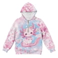 thumbnail image 4 of Pzuqiu Axolotl Sweatshirt Kids Size 8-9 Personalized Versatile Boys' Fashion Hoodies & Sweatshirts Soft Stretchy Fall Winter Clothes Long Sleeve Warm for Outdoor Activities, 4 of 7