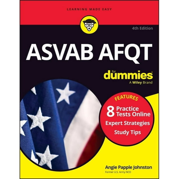 ASVAB Afqt for Dummies: Book   8 Practice Tests Online, (Paperback)