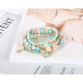 thumbnail image 4 of HESHPAWS Bohemian Handmade Beaded Stretch Bracelet, 8 Pcs (Women's), 4 of 10