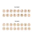 thumbnail image 4 of RnemiTe-amo Monthly Baby Milestone Cards, Wooden Milestone Discs, Includes Boy/Girl Birth Announcement Sign,Newborn Baby Growth & Pregnancy Growth Card, 1-12 Month, Gender-Neutral Gift, 4 of 7