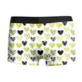 thumbnail image 4 of Yuncity Mens Valentines Day Boxer Briefs Underwear Funny Lips Print Soft Underpants Light Green L, 4 of 5