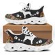 thumbnail image 1 of Zapatillas deportivas ligeras y transpirables con diseño de huella de perro y flores, zapatillas deportivas de malla transpirables para exteriores, zapatos casuales, 1 of 6