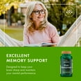 thumbnail image 4 of Swanson Pure Brainpower Brain Health Cognitive Memory Focus Support Brain-Derived Neurotrophic Factor (BDNF) Herbal Supplement (Ginkgo Biloba, Bacopa Monnieri) 60 Veggie Capsules (Veg Caps) (2 Pack), 4 of 8