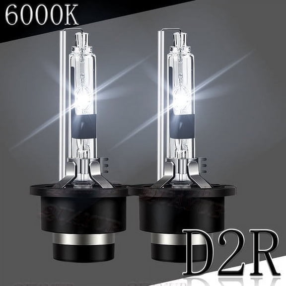 Quayub D2R 35W 6000K  White HID Headlight Bulbs 85126UB 66250 85126WX Replacement - 2pcs