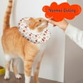 thumbnail image 4 of Cat Cone Collar Soft, Adjustable Cat Recovery Collars Spay Cones to Stop Licking, Cute Donut E Collar After Surgery, Anti-Lick Wound Healing Elizabethan Collar for Kittens (Donut Pink, Small), 4 of 10