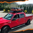 thumbnail image 3 of Mockins 64"x39"x6" Extendable Roof Rack Cargo Carrier Set with Bungee Cargo Net and Ratchet Straps, 3 of 10