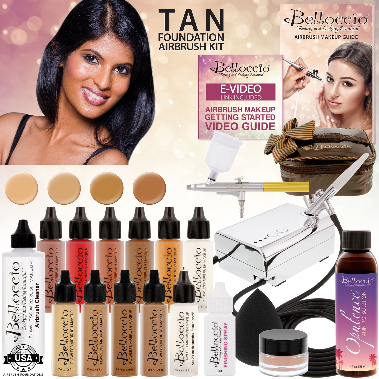 Belloccio Makeup And Tanning Airbrush - Airbrush Makeup Systems Belloccio Makeup And Tanning Airbrush - Airbrush Makeup Systems