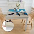 thumbnail image 2 of Acheng Birds, Sky, Wire Square Tablecloth Outdoor Picnic Camping and Indoor Kitchen Dining Party 100% Polyester Fiber 36*36, 2 of 8