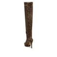 thumbnail image 4 of Jessica Simpson Vallrie High Heel Over The Knee Suede Pointed Toe Boots Natural (Natural, 9), 4 of 5