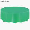 TIMIFIS Kitchen Appliances Large Plastic Circular Table Cover Cloth Wipe Clean Party Tablecloth Covers Cleaning Supplies ummer