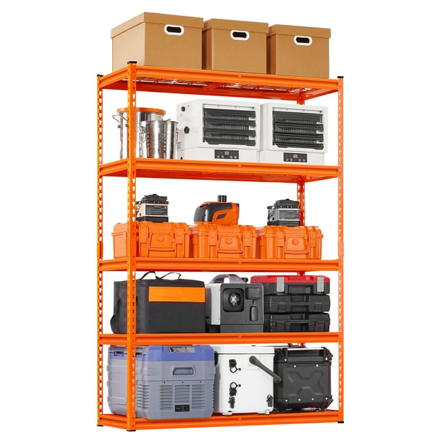 VEVOR Storage Shelves 5 Tier Adjustable Heavy Duty Garage Shelving Units 2500 lbs