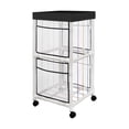 thumbnail image 4 of Almencla Stuffed Animal Zoo Storage Basket Stable Vertical Shelf Stuffed Animal Cage for Bedroom Playroom Nursery Kids Room Decoration C, 4 of 7
