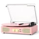 thumbnail image 1 of Tocadiscos TANLANIN Vintage Rosa 3 velocidades con Bluetooth y graves, 1 of 8