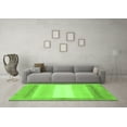 thumbnail image 3 of Ahgly Company Indoor Rectangle Abstract Green Modern Area Rugs, 5' x 8', 3 of 4