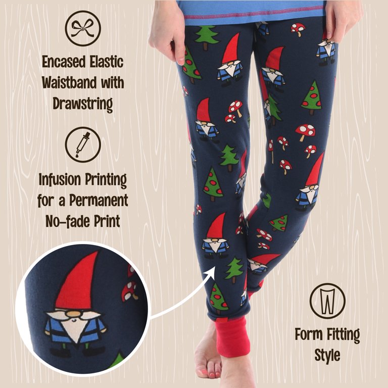 Womens Leggings | Exclusive Gnome Heart Leggings | Yoga Pants | Footless  Tights | Yoga Waistband