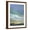 Brown Frame, variant on Art.com Coastal Clouds Triptych II Art Print by Sheila Finch, 12" x 16"