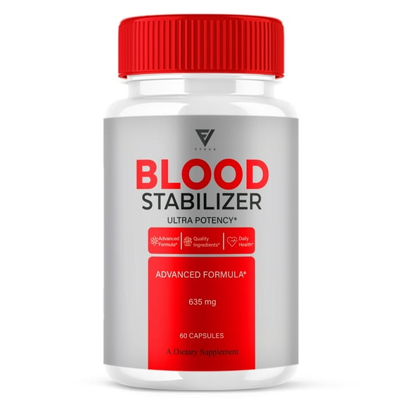 Blood Stabilizer Support Pills, BloodStabilizer Max (60 Capsules)