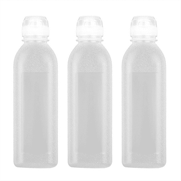 Condiment Squeeze Bottles, Bottles for Sauces, Olive Oil Dispenser, Ketchup 3-Pack 17 Oz (500ML)