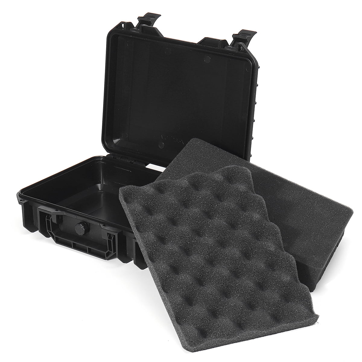 Plastic Safety Equipment Case Waterproof Hard Carry Tool Box Shockproof Storage Box with Sponge for Tools Camera